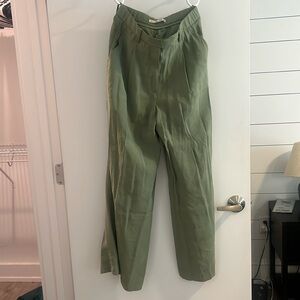 Abercrombie Green Slack Pants